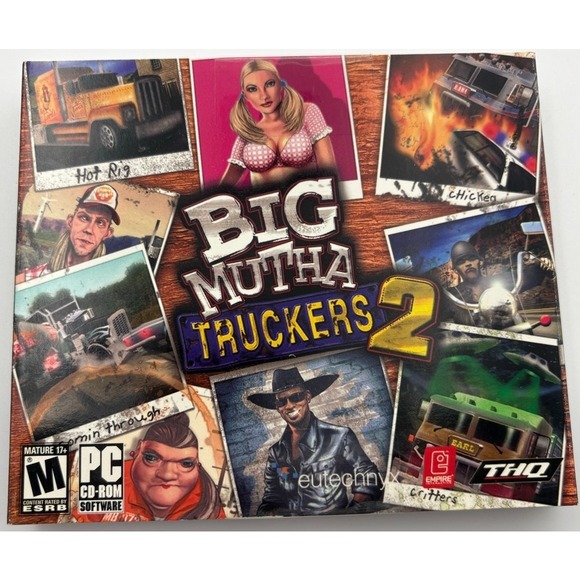 Other - Big Mutha Truckers 2 PC CD-ROM 2005 THQ Empire Interactive Brand New Sealed